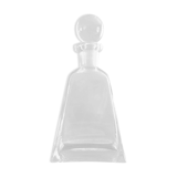 Flacon carafe en verre épais années 80