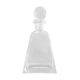 Thick glass carafe bottle 80s