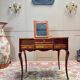 Louis XV period marquetry dressing table, 18th century