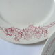 Lot of 4 flat plates Terre de Fer  modèle Palerme  de Sarreguemines