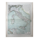 Original map of Italy 1905 - 37.5x48cm