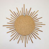 French sunburst mirror 1950