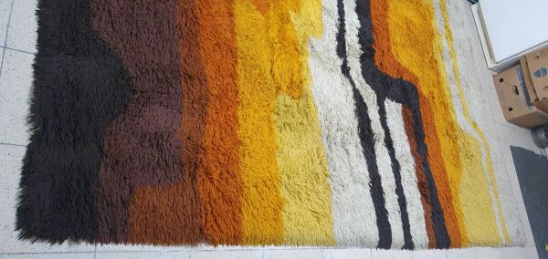 Tapis coloré par Desso, en Hollande dans les années 70