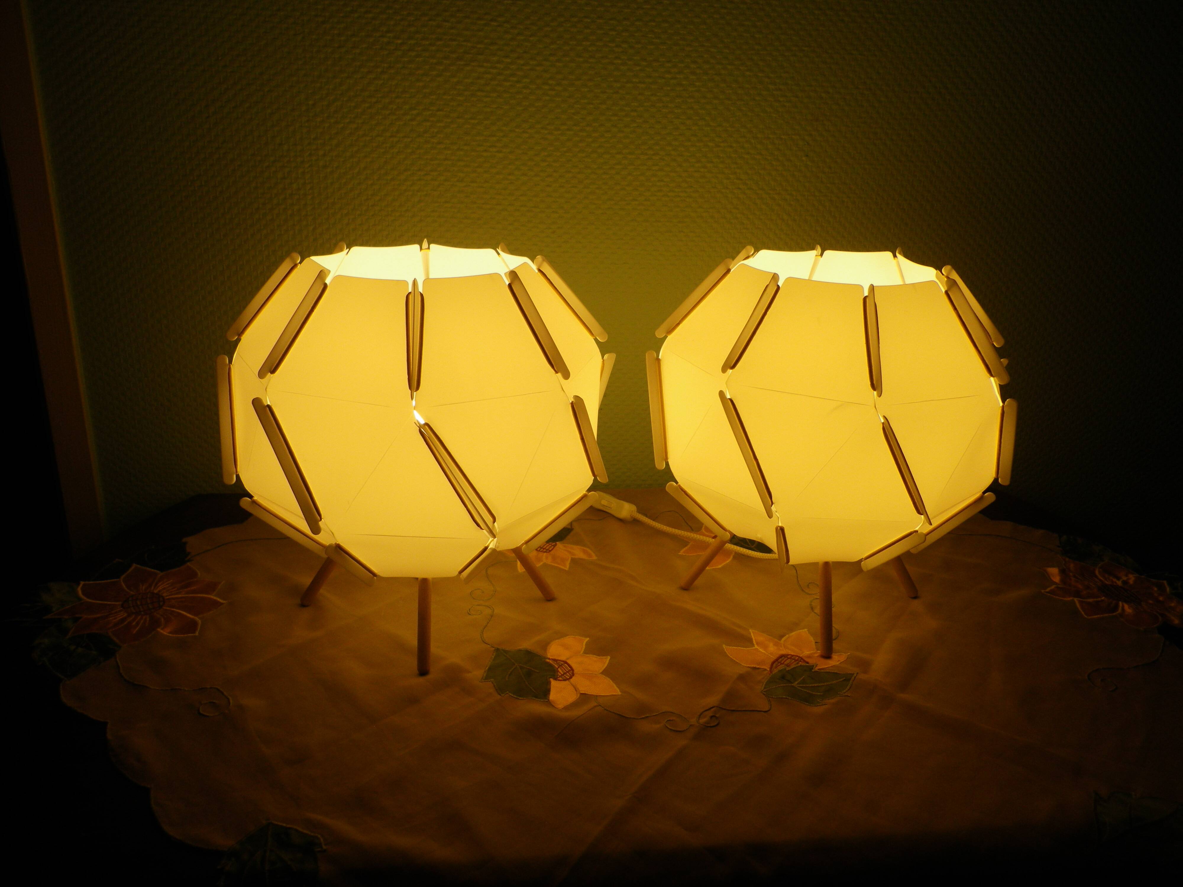 Lamp by designer Mia Cullin