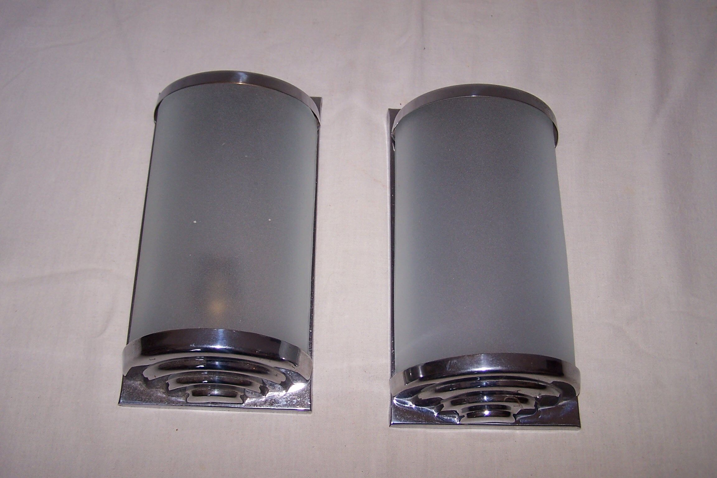 Pair of art deco sconces