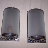 Pair of art deco sconces