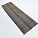2x7 Short Brown Vintage Kilim Runner Rug, Kitchen Runner Rug, 72x230Cm