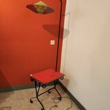 Vintage floor lamp from the 1960s for bedroom or living room.
