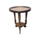 Art Deco Side Table With Glass Top, 1930s