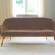 Cocktail couch 50 60 organic egg WOMB years Danish