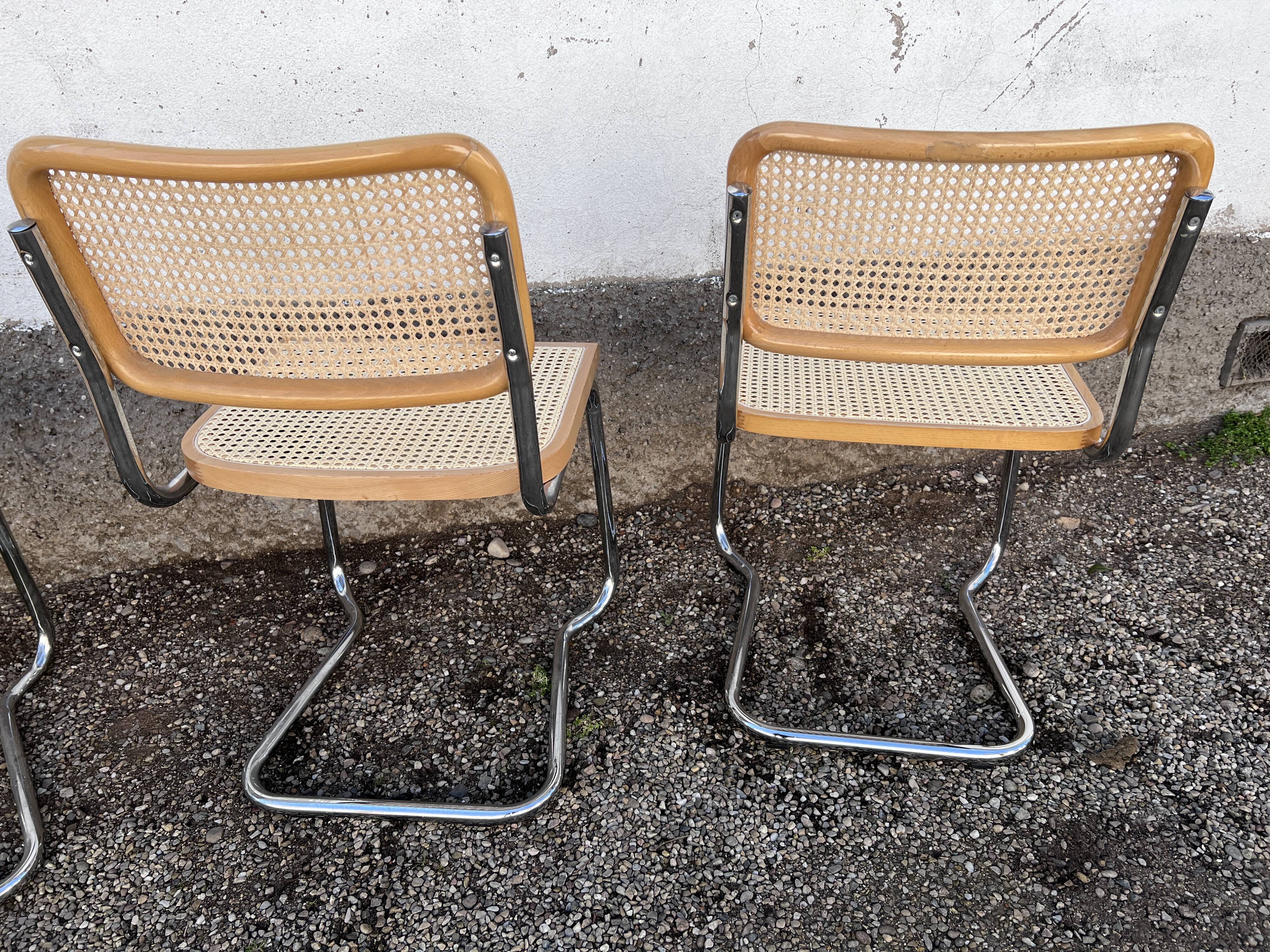 Set of 4 chairs 1950