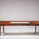 Mid-Century Modern Jacaranda Itamaraty Desk by Sergio Rodrigues for Oca, Brazil, 1960s