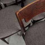 Set of six oak chairs, Danish design, 1970s, production: Denmark