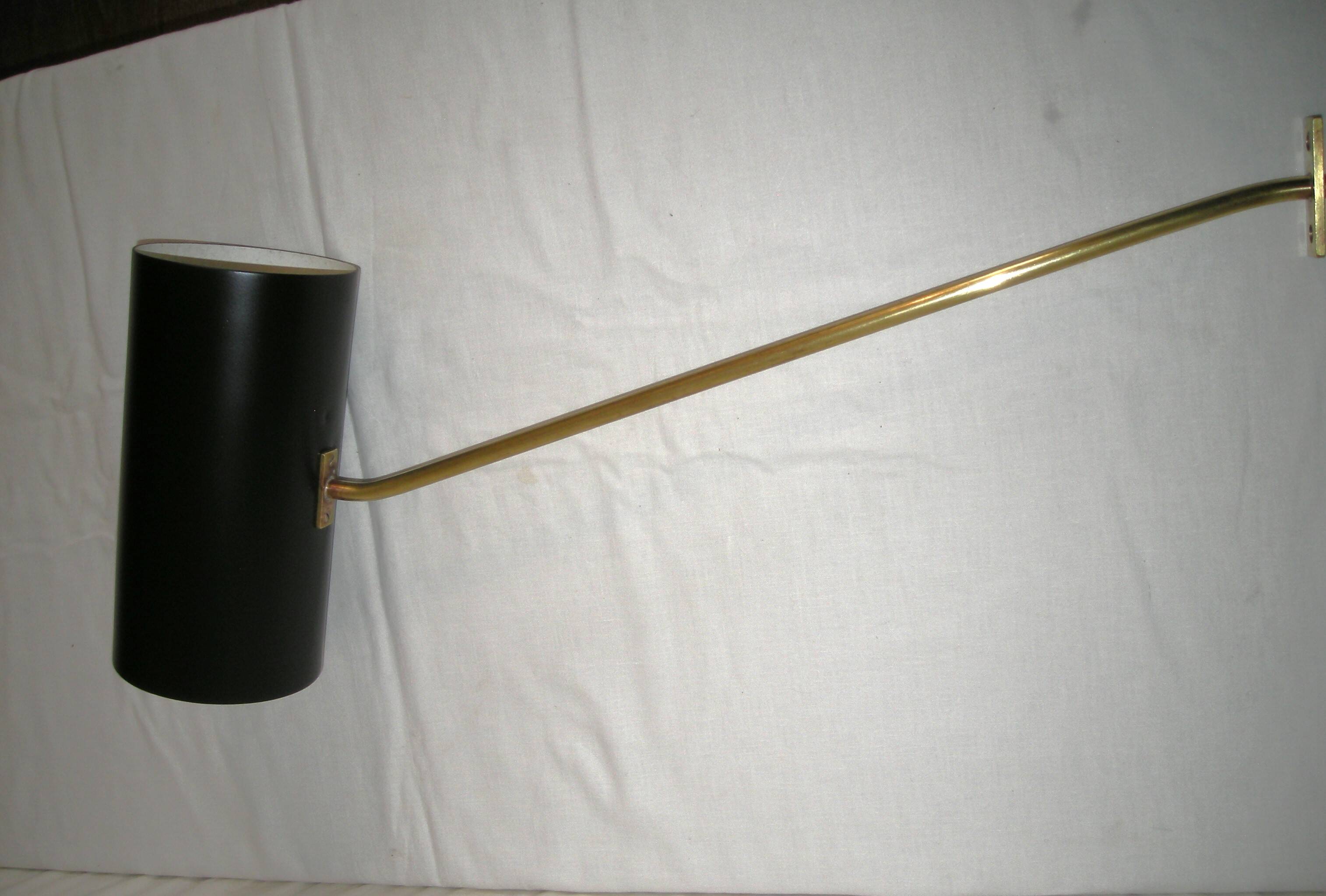 Pipe wall light - large model from the 50s