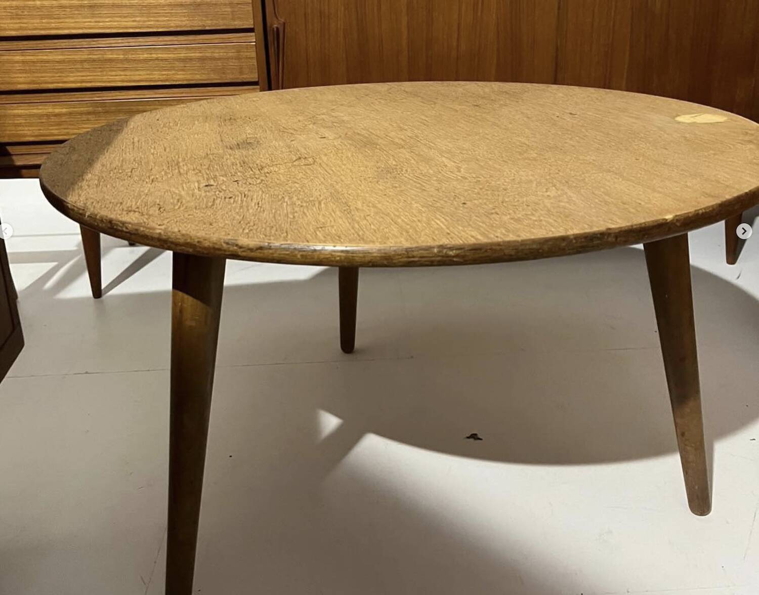 Hans J. wegner Coffee Table AT-8 Early prod. 1950s