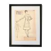 Dessin de la maison Givenchy