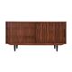 Walnut dresser, Scandinavian design