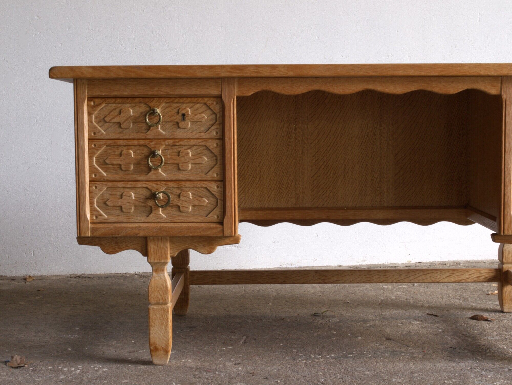 Vintage danish writing desk 1970s