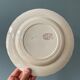 Lot de 2 assiettes Terre De Fer service « Flore »