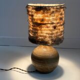 Vintage lamp in gres woven lampshade