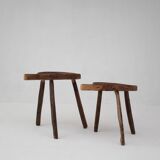 Rustic Antique Wooden Stools
