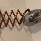 Scandinavian “scissors” wall lamp in teak from the 50s and 60s