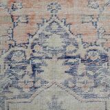 9x12 Pale Red & Blue Vintage Persian Rug, 275x353Cm