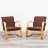 Cantilever armchair from the 1950s, in the style of Alvar Aalto.