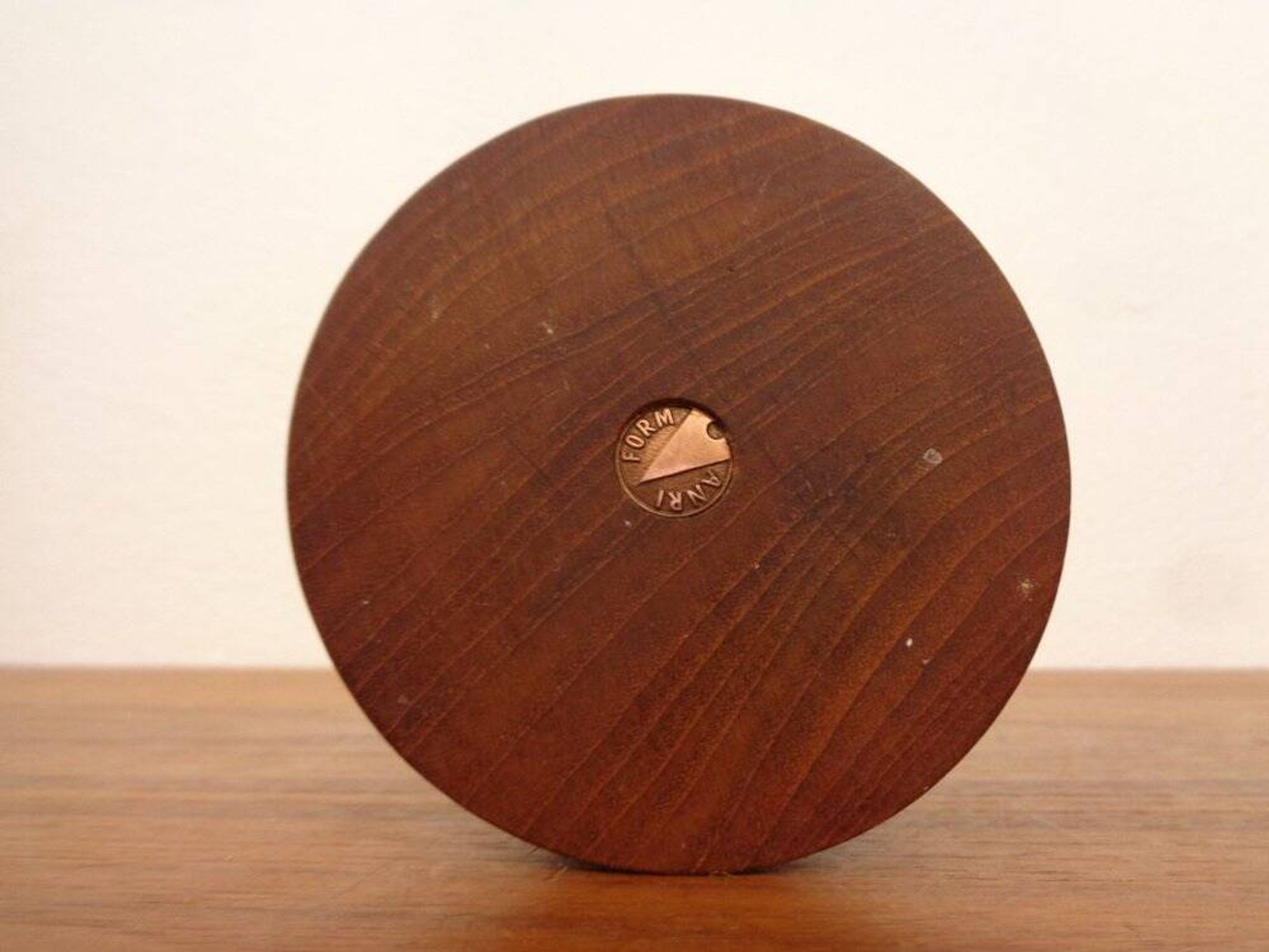 Large Teak Candleholder from Anri Form, Italy, 1960s