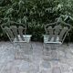 Antique garden chairs