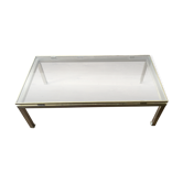 Table basse Guy Lefèvre laiton Jansen