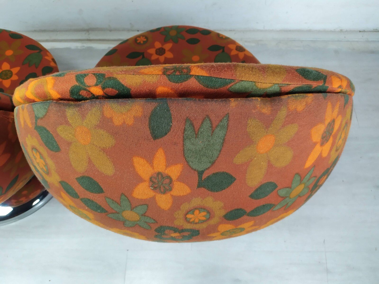 Ball Chairs Space Age Vintage, 1970s, Set of 2