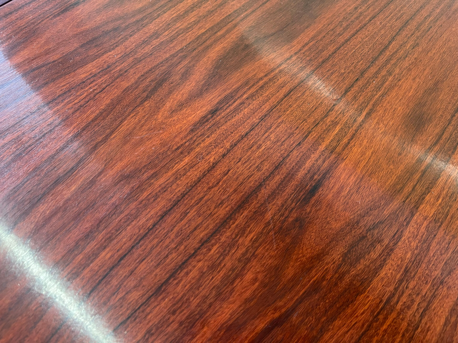 Vintage rosewood dining table by Skovby