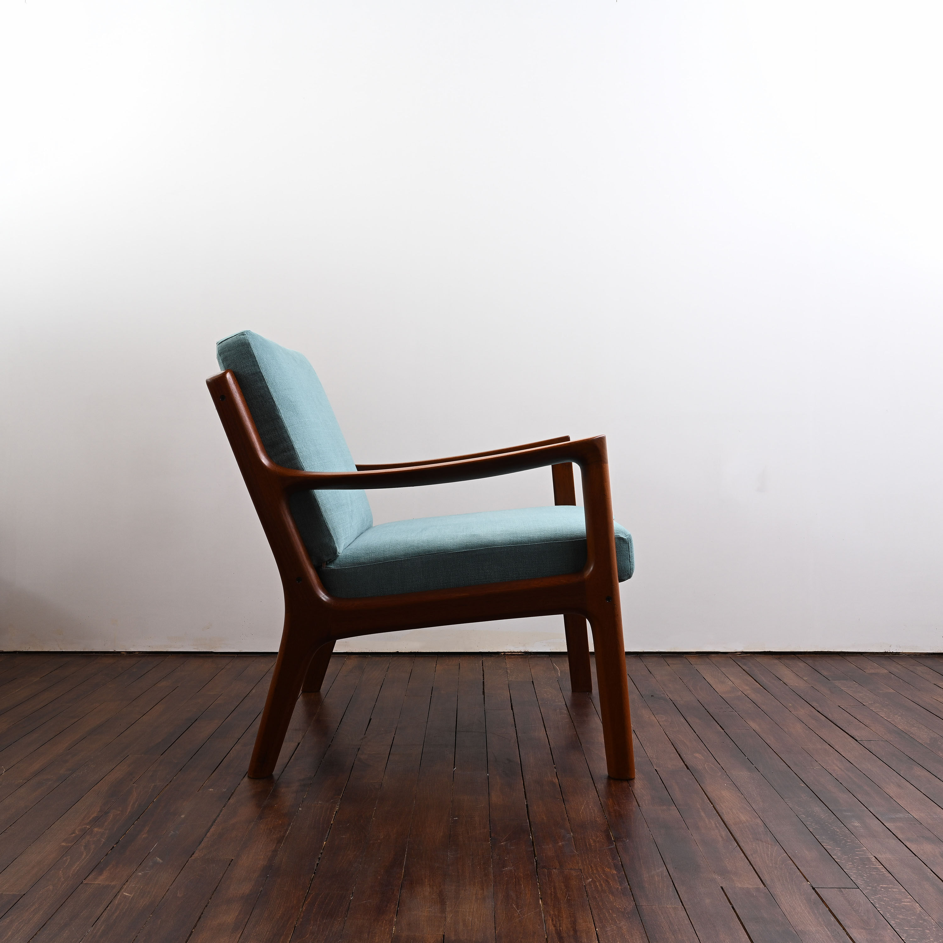 Set of Senator armchairs in rosewood designed by Ole Wanscher