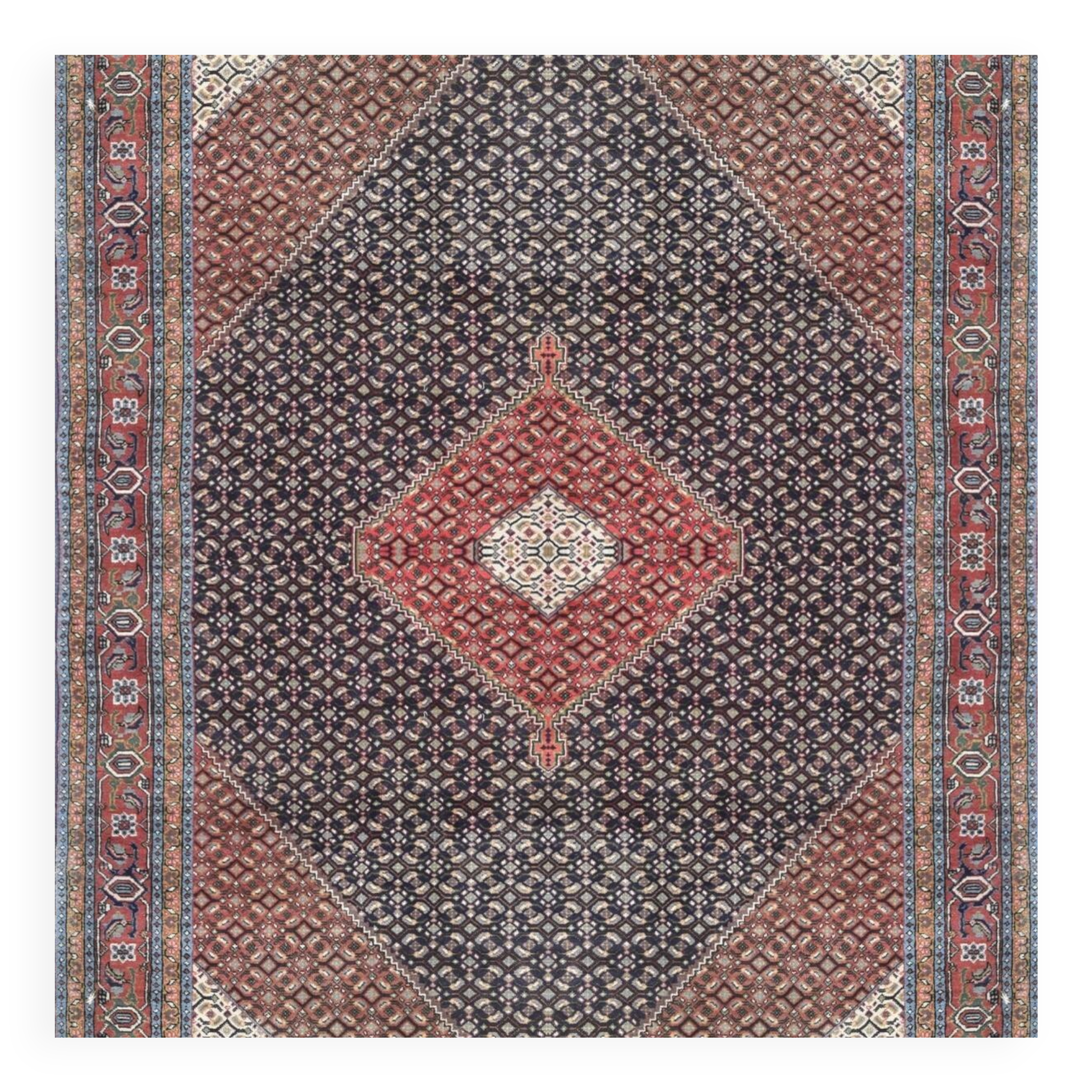 Persian oriental carpet iran ardabil - size: 3.00 x 2.00 metres - "galerie sardje"