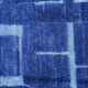 grand tapis marocain bleu en laine neuf 200x300 cm