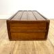 Old wooden travel chest
