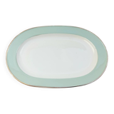 Plat de service ovale Villeroy & Boch vert celadon