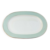 Plat de service ovale Villeroy & Boch vert celadon