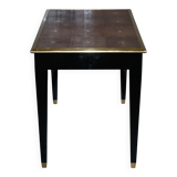 Shagreen Desk with Gold Metal, Modern Model