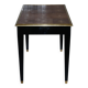 Bureau en Galuchat avec Métal Doré, Modèle Moderne