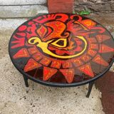 1950s ceramic coffee table