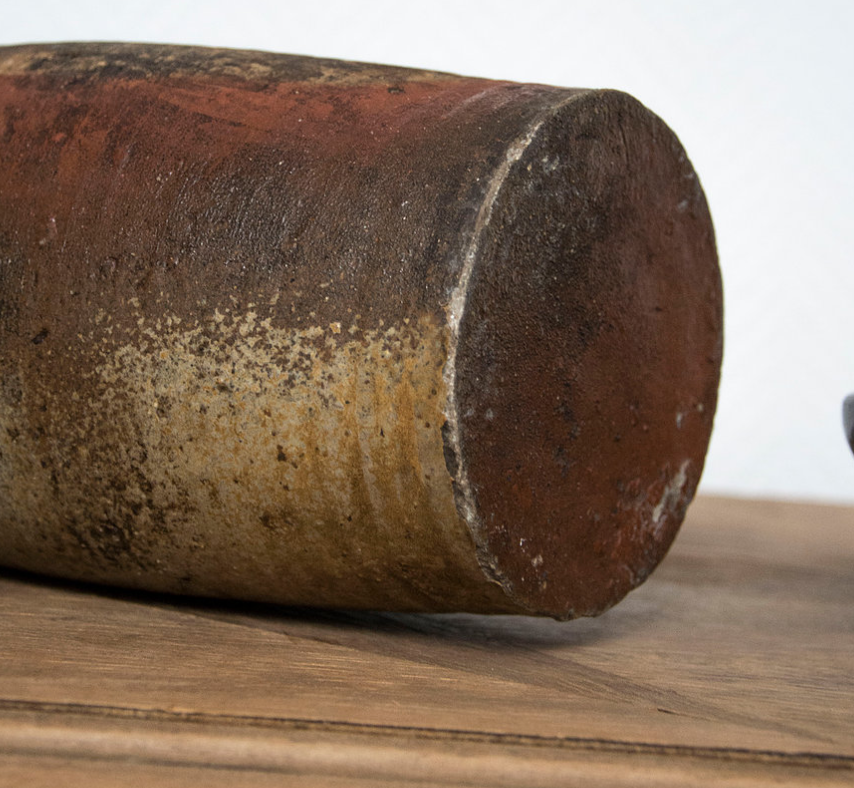 Bottle old terracotta