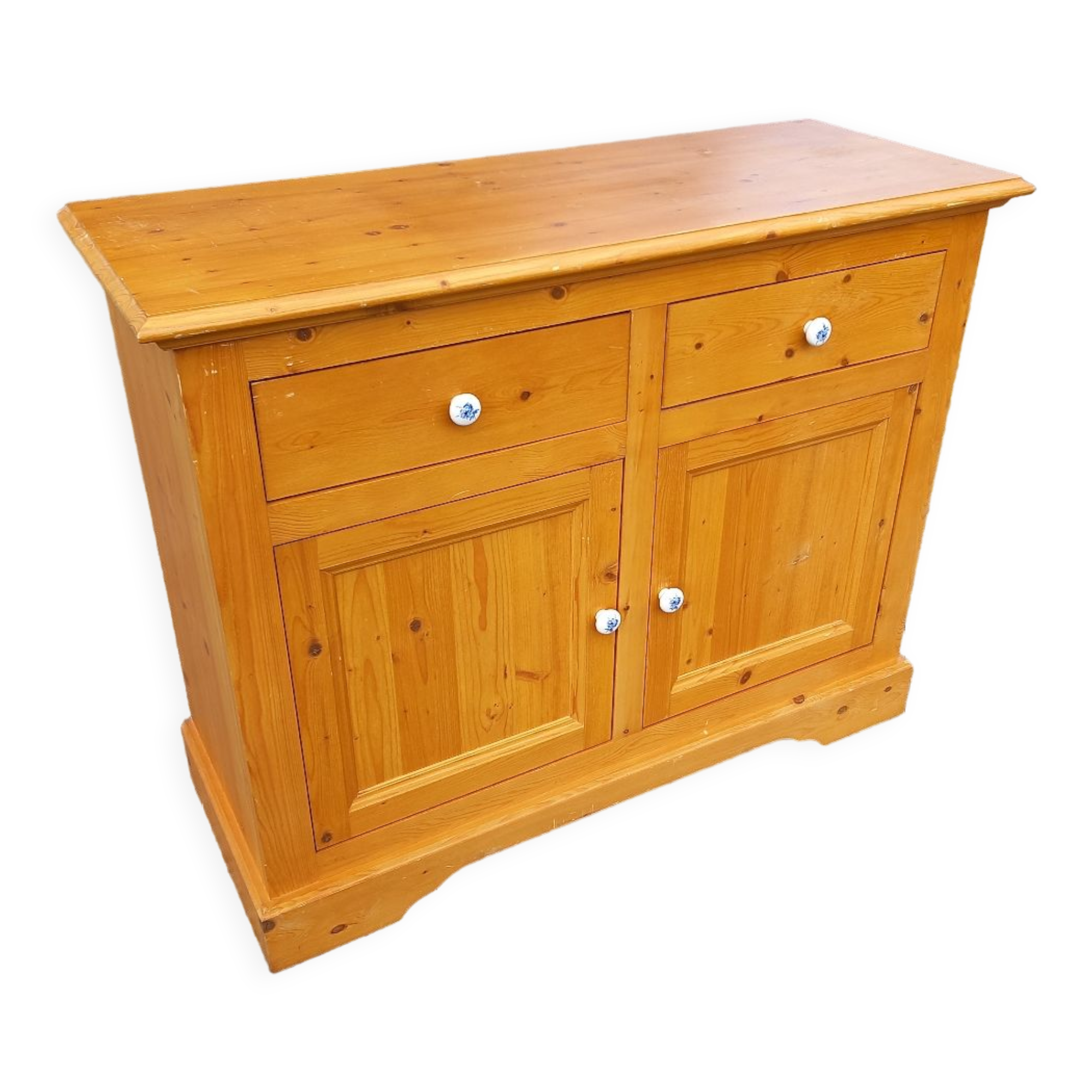 Vintage fir sideboard