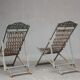 Chairs long time 1900 outside metal