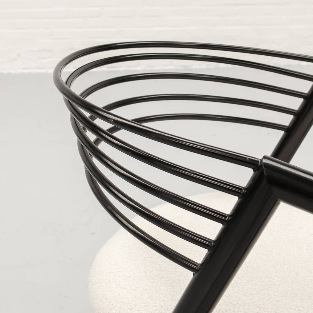 Ensemble de chaises de salle à manger postmodernes des années 1980