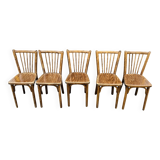 (Lot) 5 Baumann chairs model 83