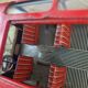 Ancien jouet – Bus Eurobus en tôle par Joustra