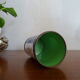 Cloisonné enamel pencil pot on copper