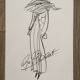 Fashion illustration Nina Ricci, collection spring/summer 1998